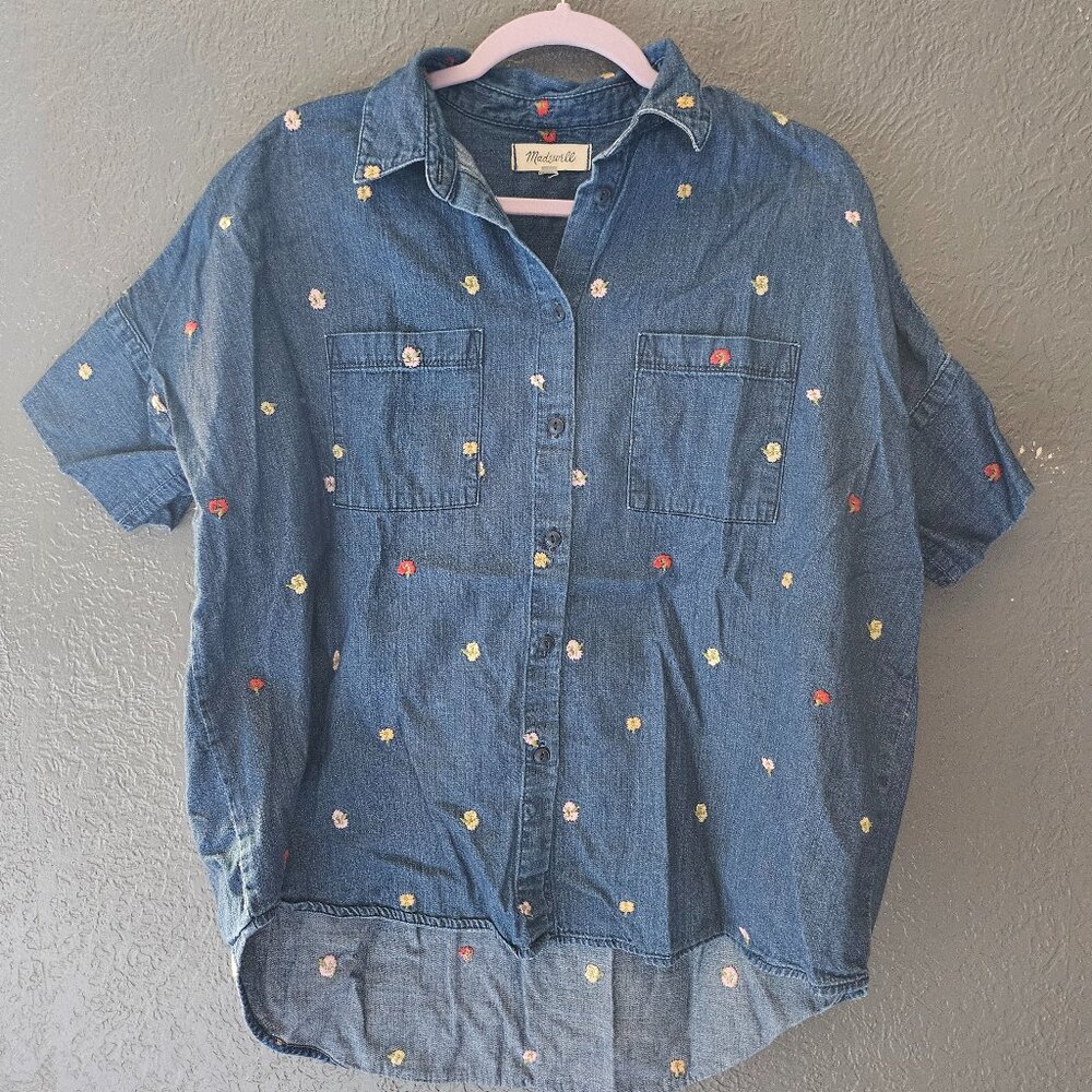 Madewell Boxy Denim Shirt